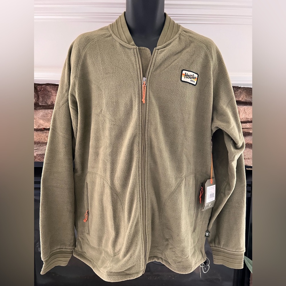 Howler Brothers Polestar Fleece Bomber Jacket